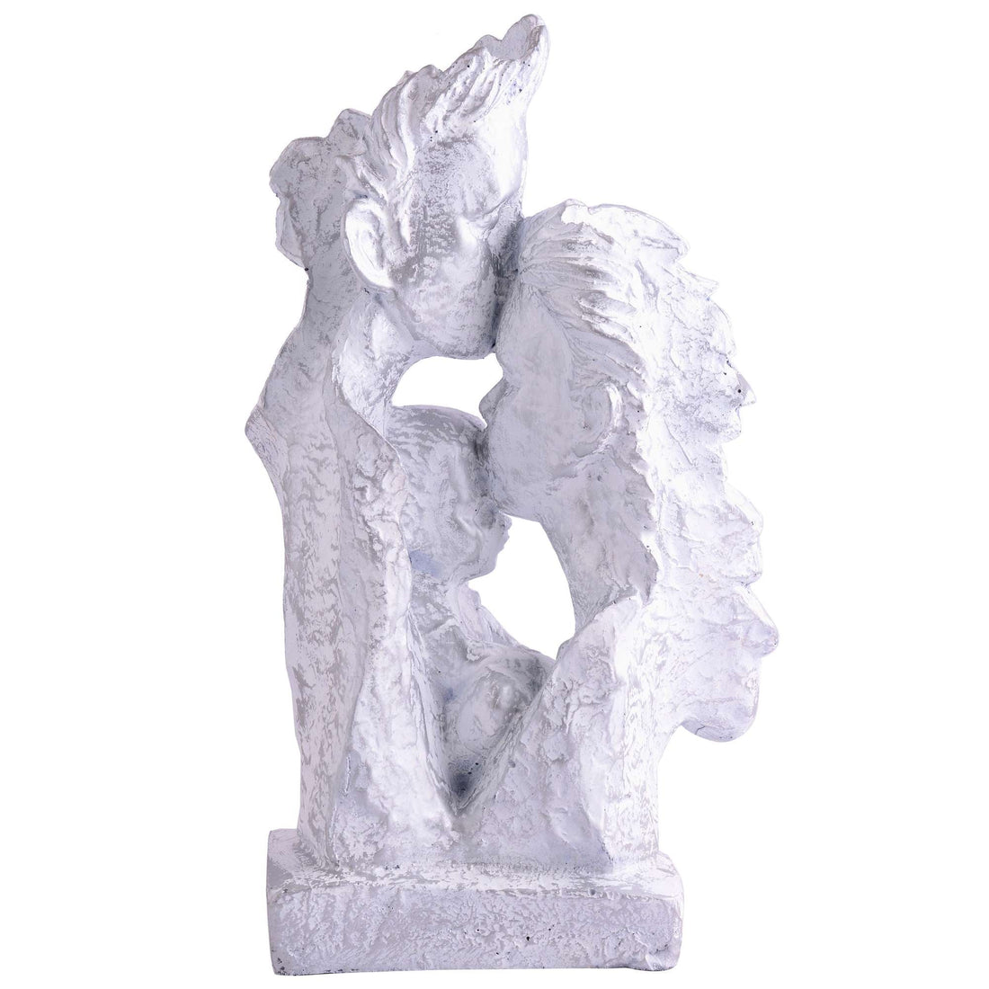 MOTHER and Father with Child Love  golden Statue showpiece for Home Decor and Gifting