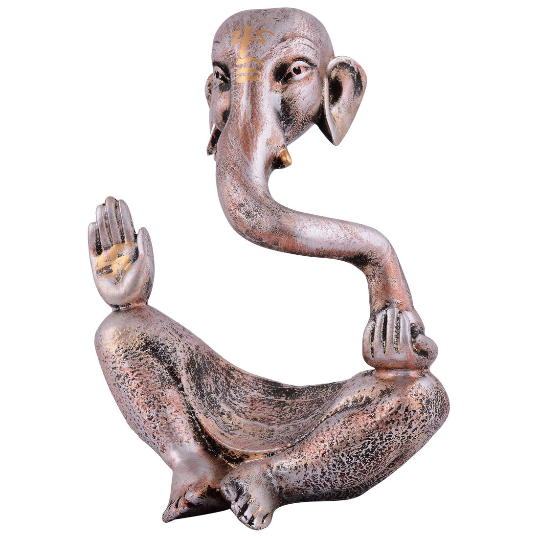 Ganesha Statue  Idol Shriganesh Bhagwan Murti / Home, Office Decor / Car Dashboard / Side Table Brass Ganpati / Lord Vinayaka Statue / God of Luck & Success Sculpture / Gift Items