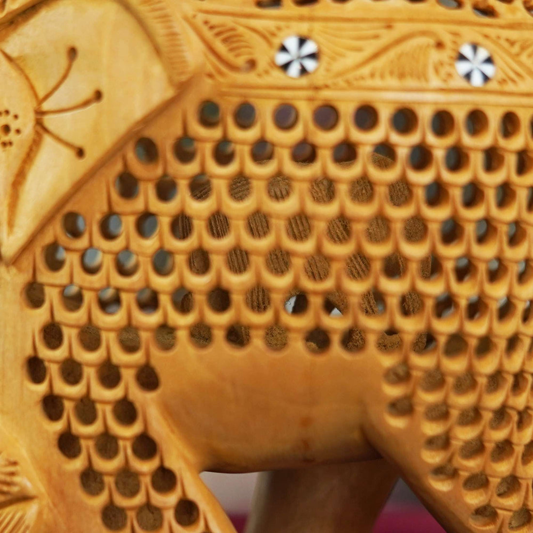 Wooden elephant