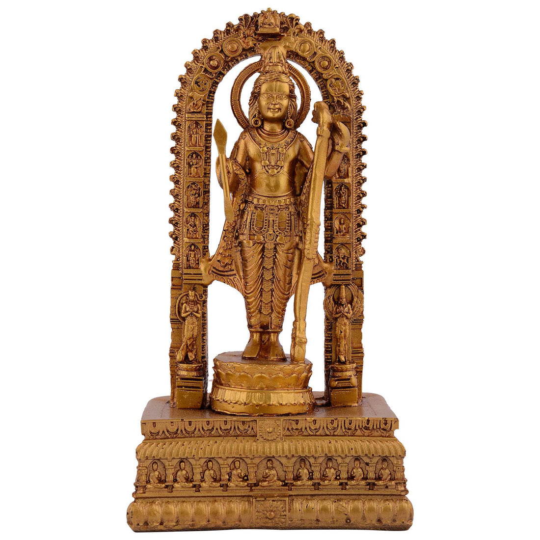 Ram Lalla Idol Ayodhya Murti Resin Shree Ram Lalla Statue Home Decor & Gifts, Office, Tample, Mandir Housewarming Decoration Items