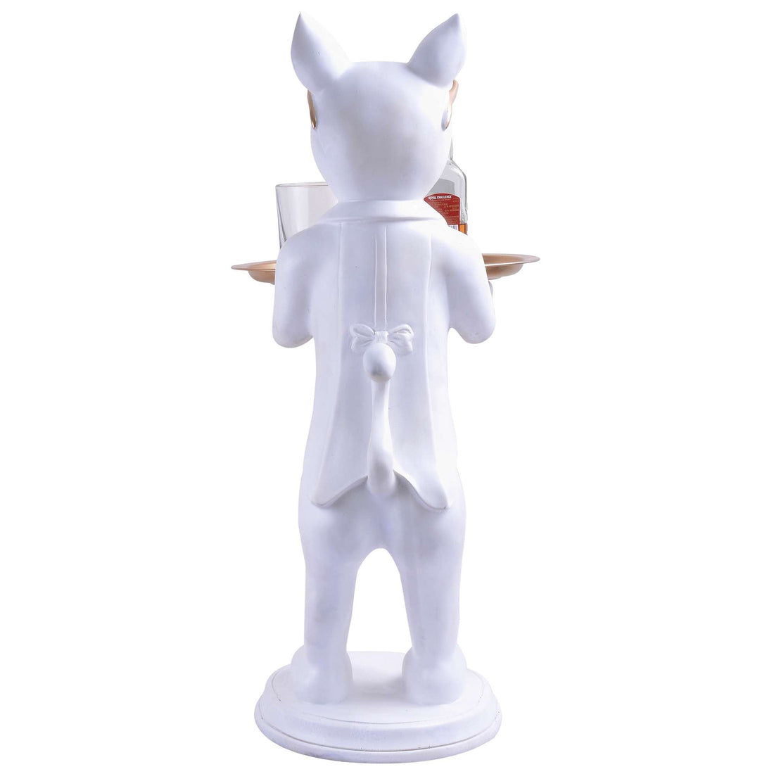 Cool Dog Showpiece with Plate for Home Dcor Item | Kitchen,Bedroom,Office,Dinning Table Decorative Item