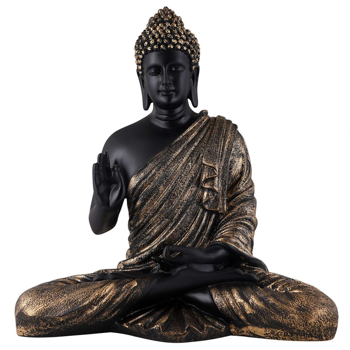 Buddha Idol Statue Showpiece Gift Gifting Item Polystone Home Decor Decoration