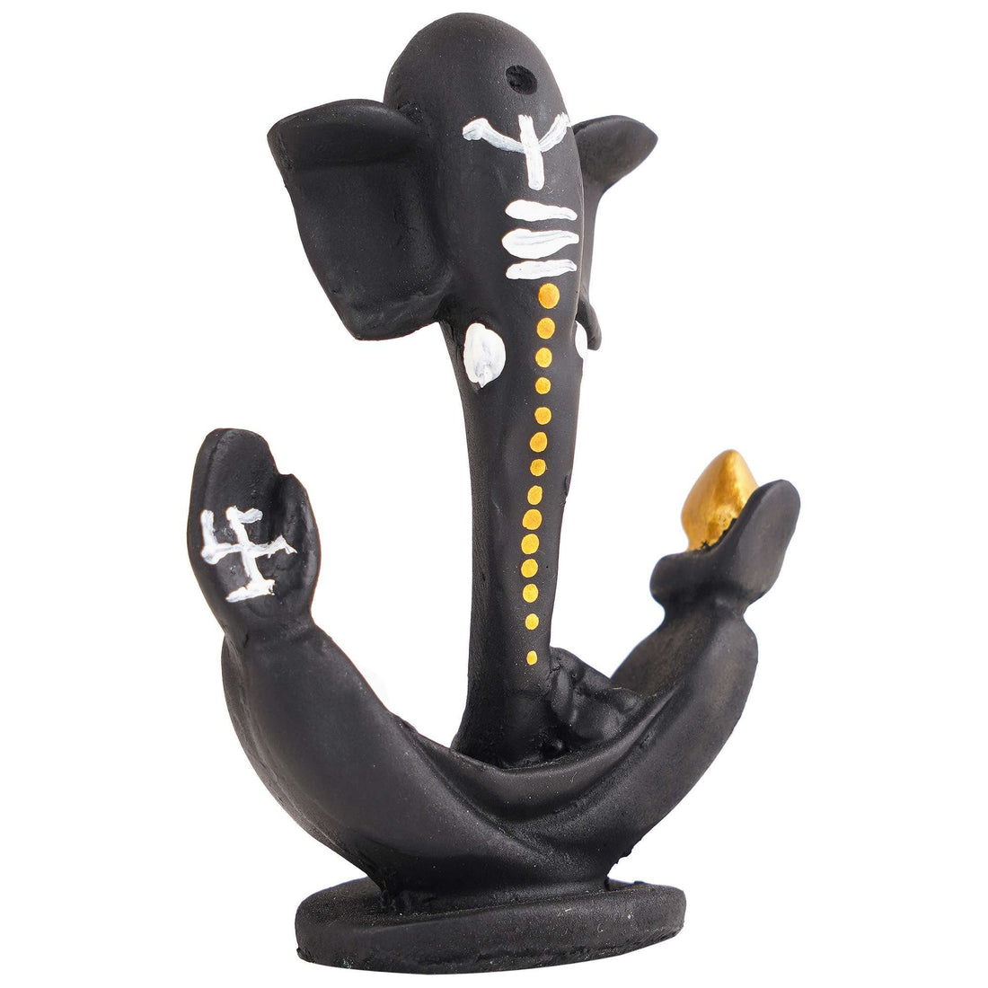 Ganesha Statue  Idol Shriganesh Bhagwan Murti / Home, Office Decor / Car Dashboard / Side Table Brass Ganpati / Lord Vinayaka Statue / God of Luck & Success Sculpture / Gift Items